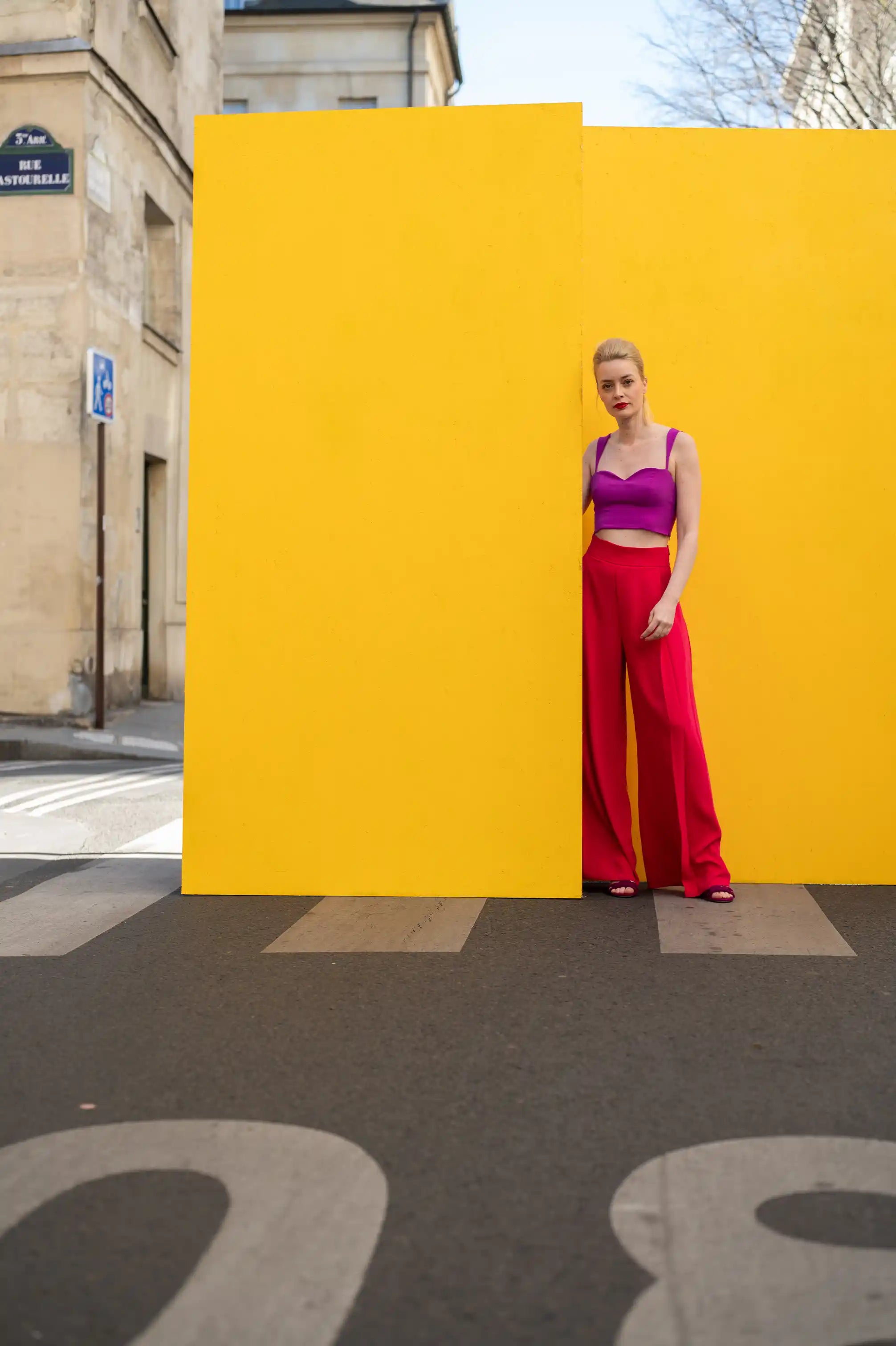 Pantalon - La Distinctive rouge